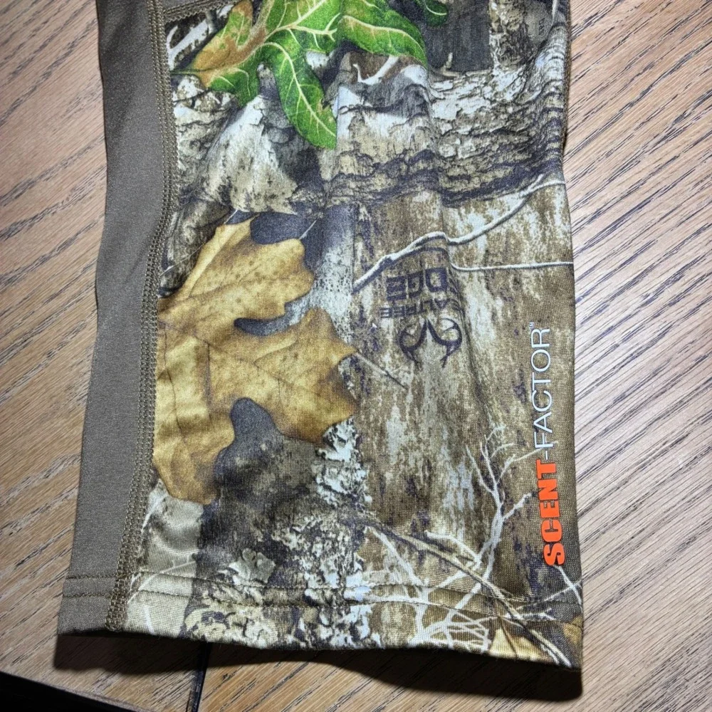 Habit Mens Scent Factor Base Layer Leggings Realtree Edge Camo Olive 2XL BL10022